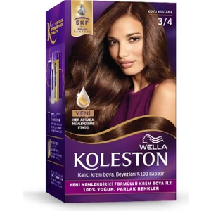 Koleston Kit Saç Boyası 3/4 Koyu Kestane