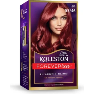 Koleston Kit Forever Red Saç Boyası 55/46 Kızıl Büyü