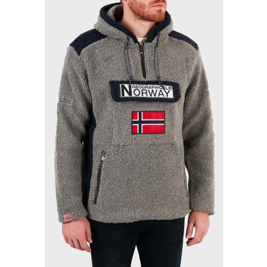 Norway Geographical Kapu onlu Yar m Fermuarl Outdoor Polar Fiyat