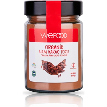 Wefood Organik Ham Kakao Tozu 140 gr