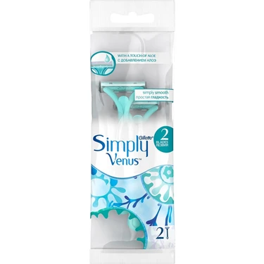 Gillette Venus Gillette Simply Venus 2 Kullan At Kadın Tıraş Bıçağı