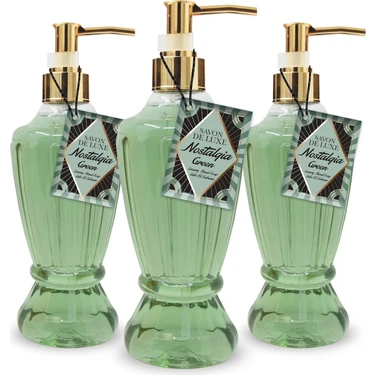 Savon De Luxe Nostalgia Green Luxury Sıvı Sabun 500 Ml X 3