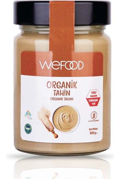 Wefood Organik Tahin 300 gr (Yerli Susam)