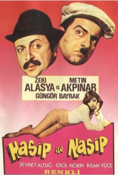 Hasip ile Nasip 1976 ( Renkli ) DVD
