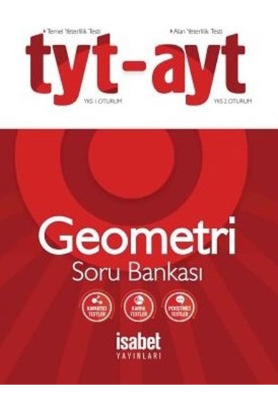 İsabet Yayınevi Isabet TYT-AYT Geometri Soru Bankası