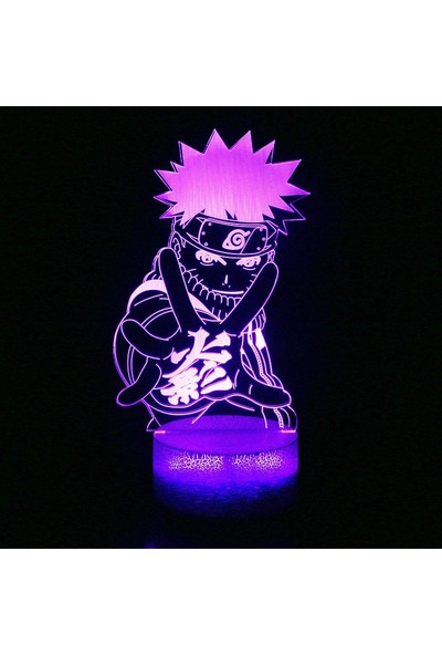 Carino Naruto 3D Gece Lambası (Yurt Dışından)