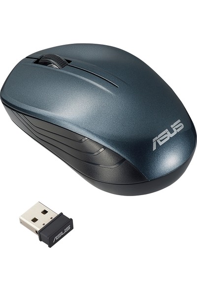 Asus WT200 USB 2.4ghz Optik Wireless Blue Mouse