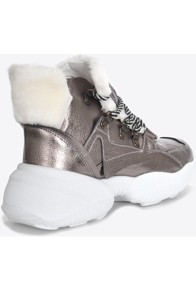 Vizon Ayakkabı Kadın Platin Sneaker VZN21K-033