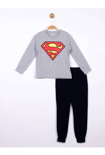 Superman Lisanslı Çocuk Pijama Takımı 19138