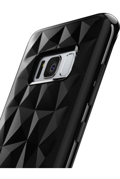 Ringke Air Prism 3D Elmas Yansıması Galaxy S8 Plus Kılıf Ink Black