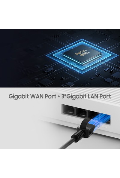 Redmi Router AX1800 Wifi-6 Gigabit 2.4g/5g Dual-Band Yönlendirici (Yurt Dışından)
