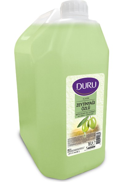 Duru Natural Olive Zeytinyağlı Sıvı Sabun 5 Lt