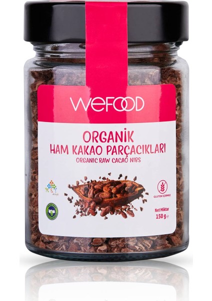 Organik Ham Kakao Parçacıkları 150 gr 8681749104246