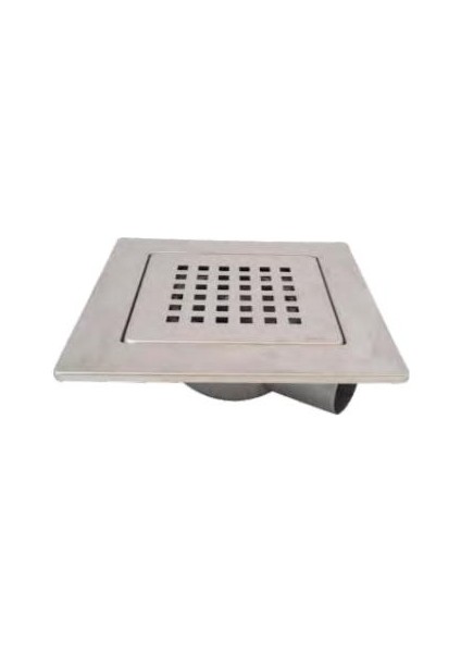 20 x 20 Çelik Çerçeve Kare Delikli Yer Süzgeç 1041-3015022-11