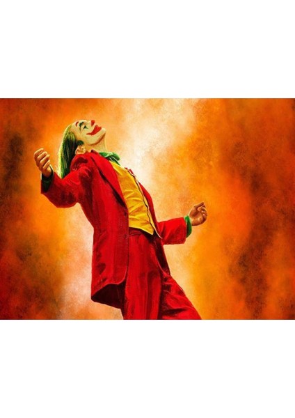Joker 3 Sayılarla Boyama Seti 40 x 50 cm Tuval Şasesine Gerili)