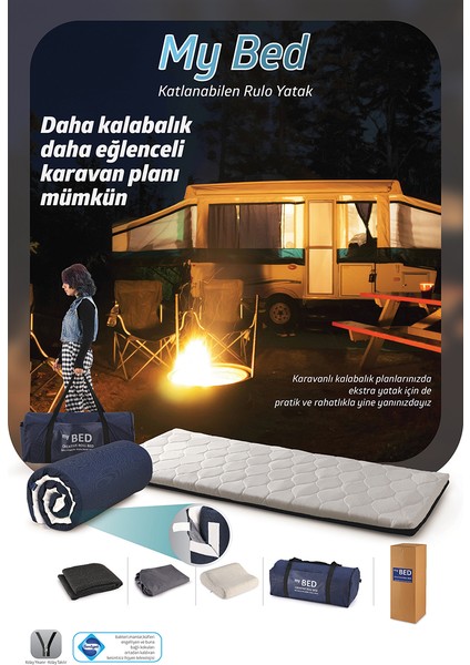 Katlanabilir Taşınabilir Yatak Mybed