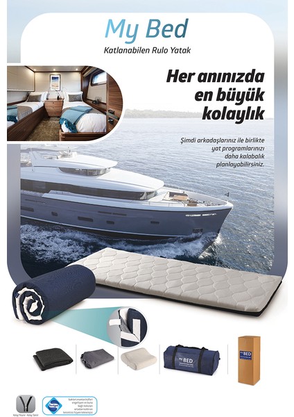 Taşınabilir Katlanabilir Yatak Çantalı Mybed