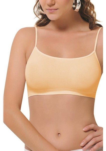 708 Bayan Ip Askılı Pedli Büstiyer