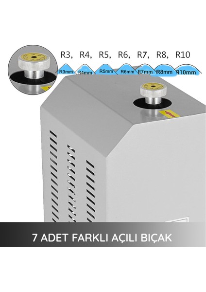 L777 Elektronik Köşe Kesme Yuvarlama Makinesi Elektrikli Köşe Ovalleştirme Makinesi