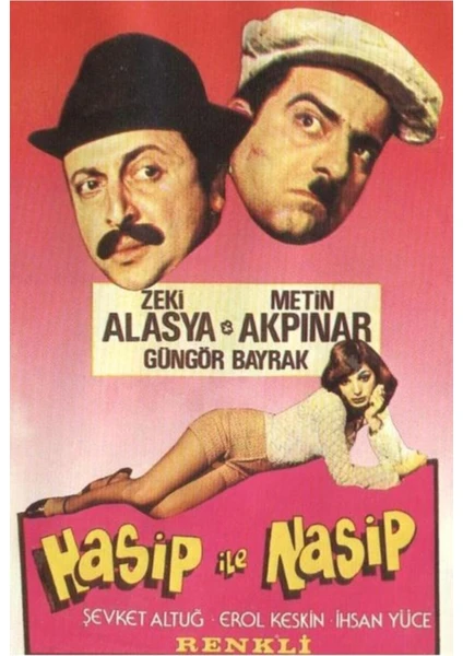 Hasip ile Nasip 1976 ( Renkli ) DVD