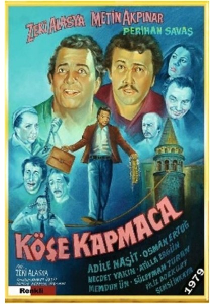 Köşe Kapmaca 1979 ( Renkli ) DVD