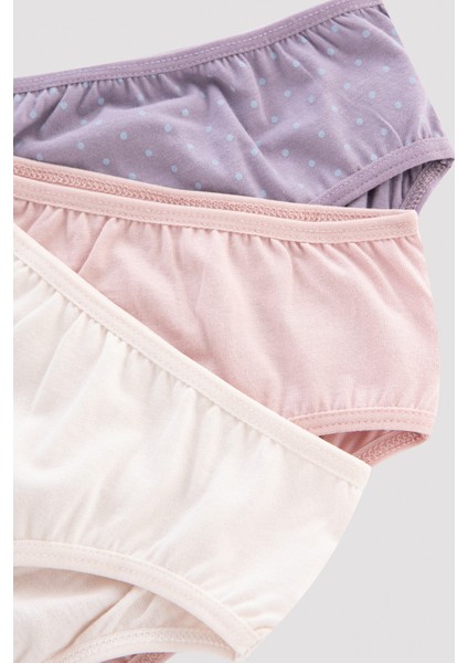 Çok Renkli Kız Çocuk Together Organic 3lü Slip Külot indirimleri
