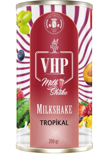 Milkshake Tropikal 200 gr Teneke