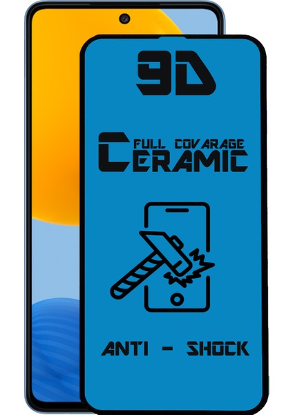 Samsung Galaxy M52 Tam Kaplayan Seramik Nano Esnek Ekran Koruyucu Cam