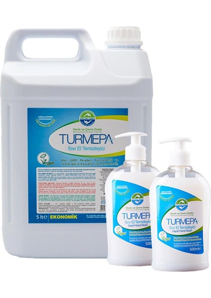 Sıvı Sabun 5 Litre ve 500 ml