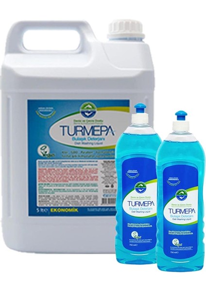 Elde Yıkama Bulaşık Deterjanı 5 Litre ve 750 ml