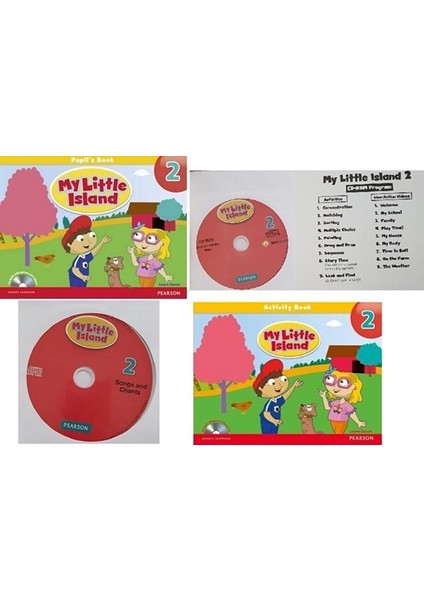 My Little Island 2 Student's Book And CD Rom Pack + Workbook - Leone Dyson