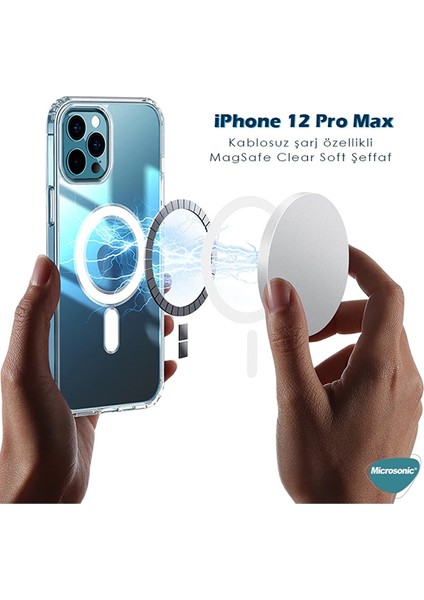 Apple iPhone 13 Pro Max Magsafe Kılıf - Şeffaf