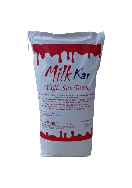 Milk Kar Yağlı Süt Tozu