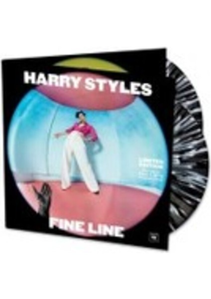 Harry Styles - Fine Line (Limited Edition - Black  & White Splattered Vinyl) (2 Plak)