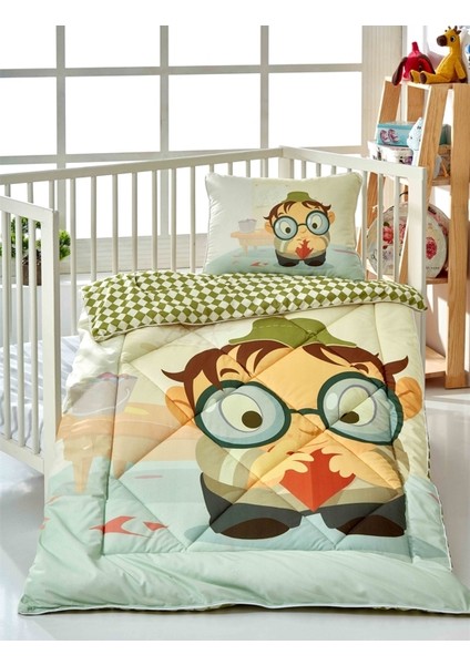 Dijital Baskılı Thermal Kumaş Bebek Yorgan Seti / B5