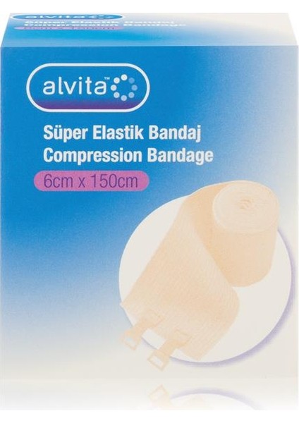 Alvita Süper Elastik Bandaj 6X150 cm