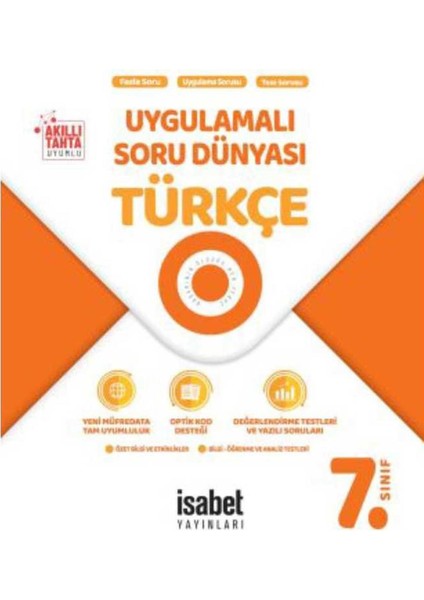 Isabet 7.sınıf Türkçe Uygulamalı Soru Dünyası