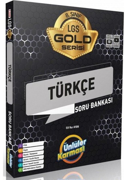 Ünlüler 8.sınıf Gold Türkçe Soru Bankası
