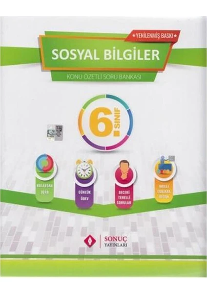 Sonuç Yayınları  6.Sınıf Sosyal Bilgiler Modüler Set