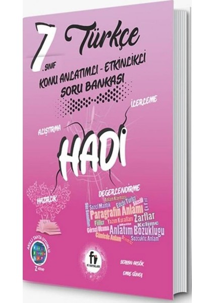 Fi 7.sınıf Hadi Türkçe Konu Anlatımlı Etkinlikli Soru Bankası