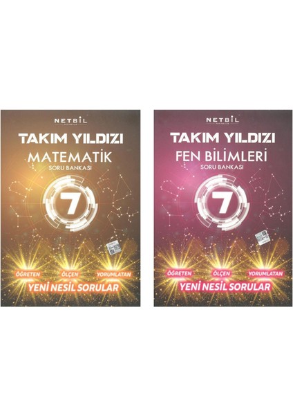 7.Sınıf Takım Yıldızı Matematik-Fen Soru Bankası Seti