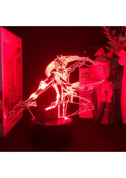 Genshin 3D LED Sunset Lambası (Yurt Dışından) modelleri