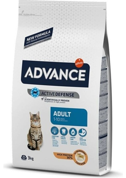 Tavuklu Yetişkin Kedi Maması 3 kg