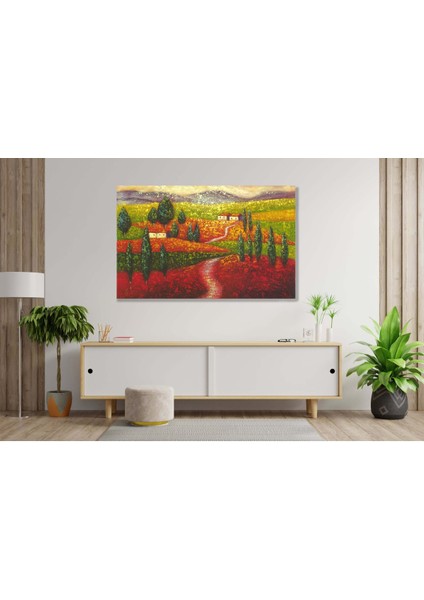 Sonbaharın Gülücüğü Kanvas Tablo