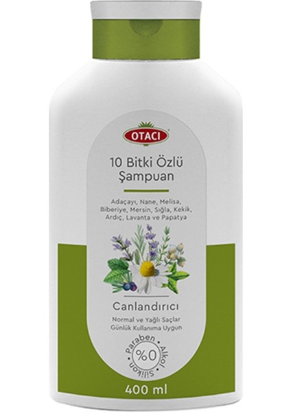 Şampuan Bitki Özlü Canlandırıcı 400 ml