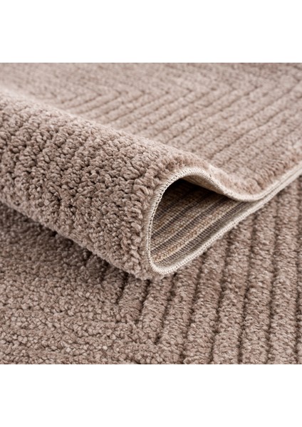 Pandora Yumuşak Peluş Shaggy Koyu Vizon Çocuk Odası Oturma Odası Salon Mutfak Halısı 1104ARB_55 modelleri