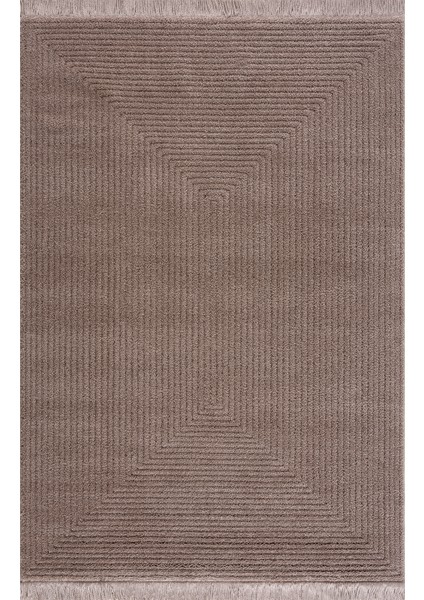 Pandora Yumuşak Peluş Shaggy Koyu Vizon Çocuk Odası Oturma Odası Salon Mutfak Halısı 1104ARB_55 indirimleri