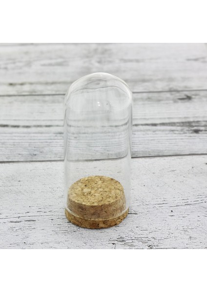 Küçük Cam Ters Şişe Fanus Terrarium 3,5 x 8 cm 12'li fiyatları