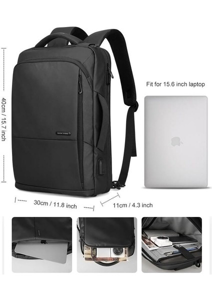 MR-9533 USB Şarj Portlu Laptop-Notebook Sırt Çantası modelleri