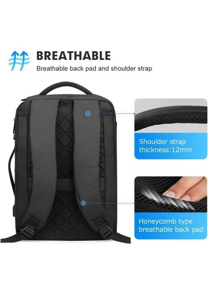 MR-9533 USB Şarj Portlu Laptop-Notebook Sırt Çantası fırsatları